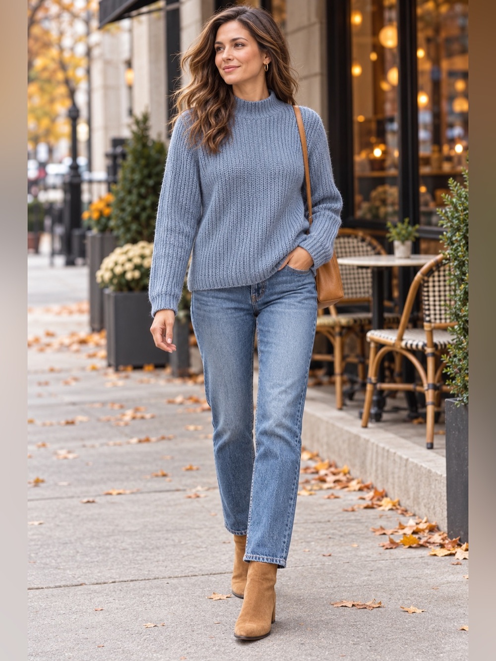 NWT J.Crew Factory Cotton Blend Mockneck Sweater Blue S CP350